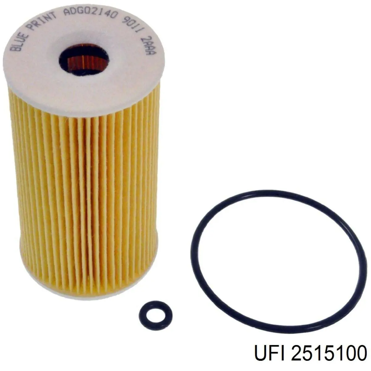 2515100 UFI filtro de óleo