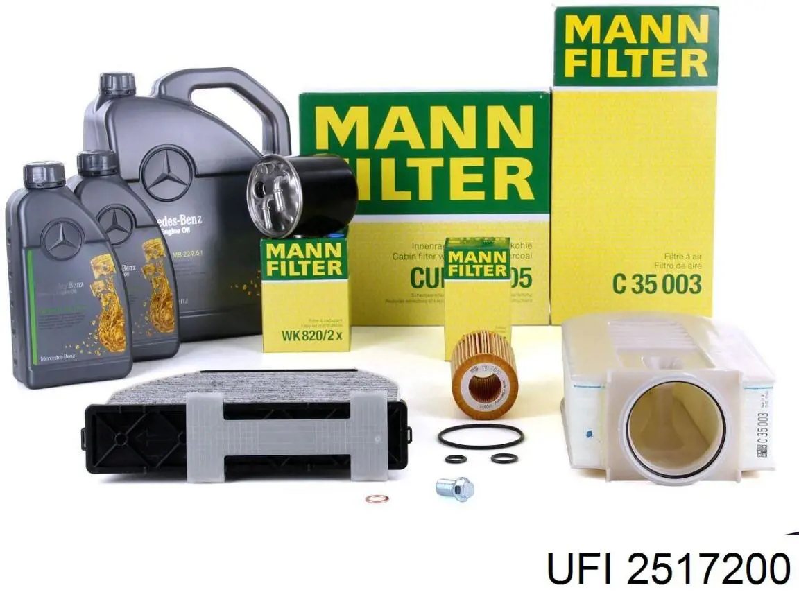 Фильтр очистки масла центробежный UFI 2517200 цена, от 10.75 USD