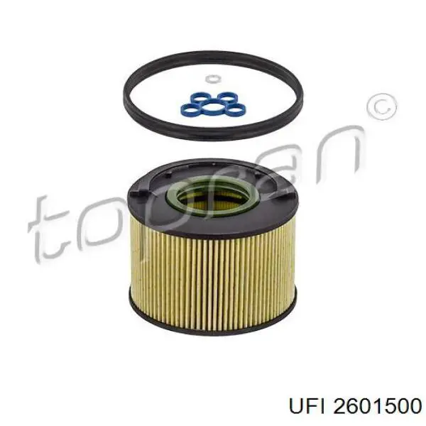 Фильтр тонкой очистки топлива UFI 2601500 цена, от 35.22 USD