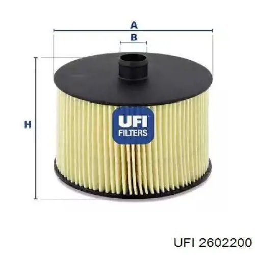 26.022.00 UFI топливный фильтр