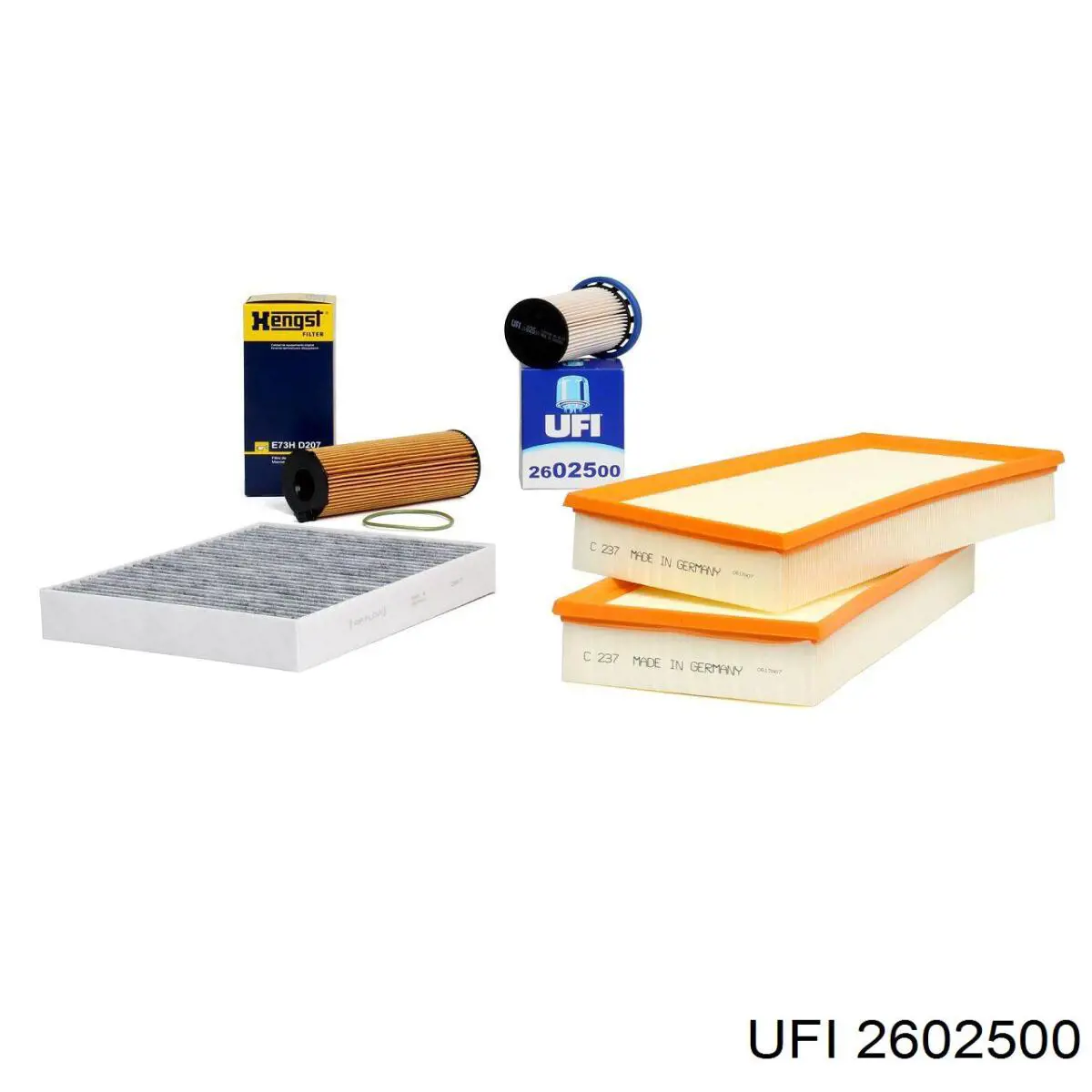 Топливный фильтр 2602500 UFI