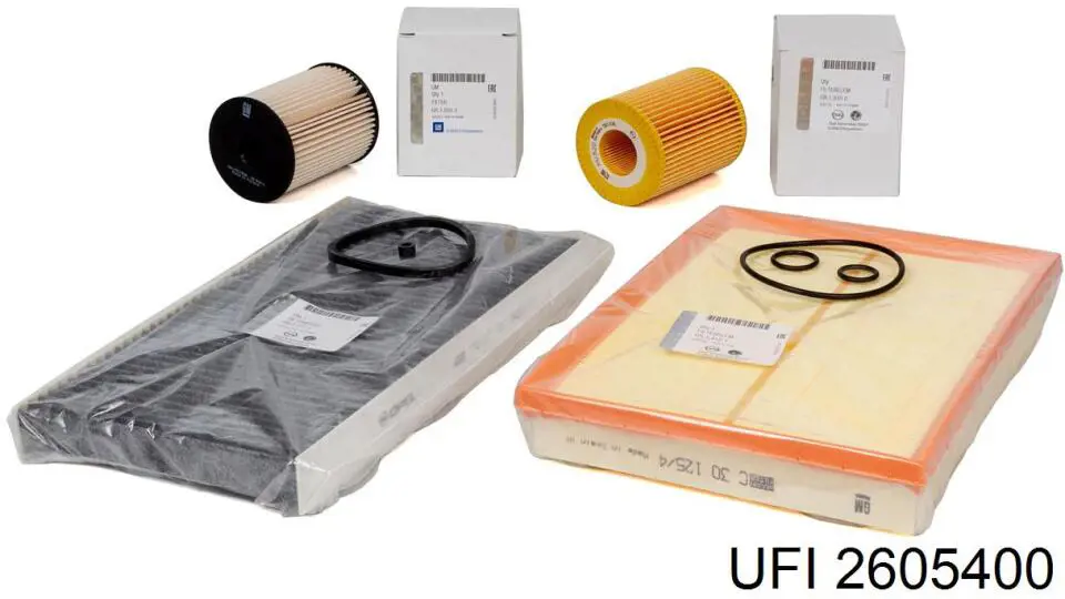 Купить 2605400 UFI Фильтр-отстойник топлива грубой очистки