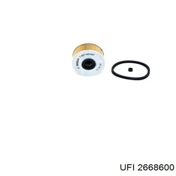 Топливный фильтр 2668600 UFI