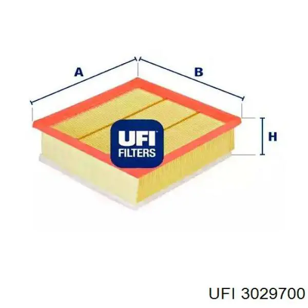 Фильтр воздушный UFI 3029700