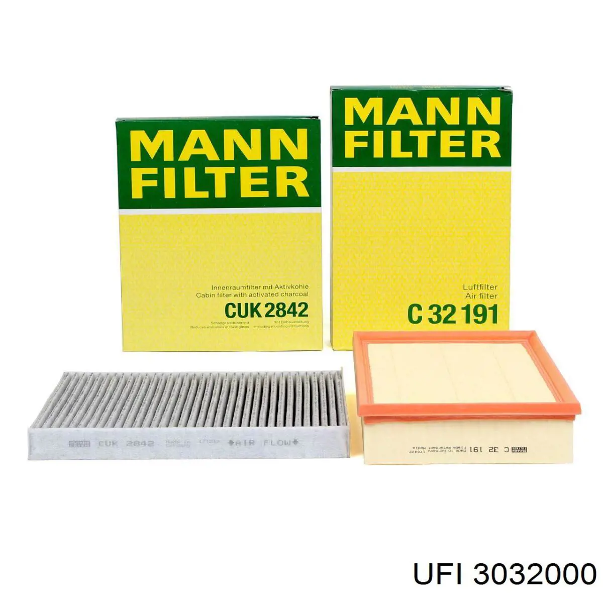 Воздушный фильтр 3032000 UFI