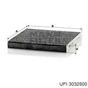 Купить 3032500 UFI Автомобильный фильтр воздуха