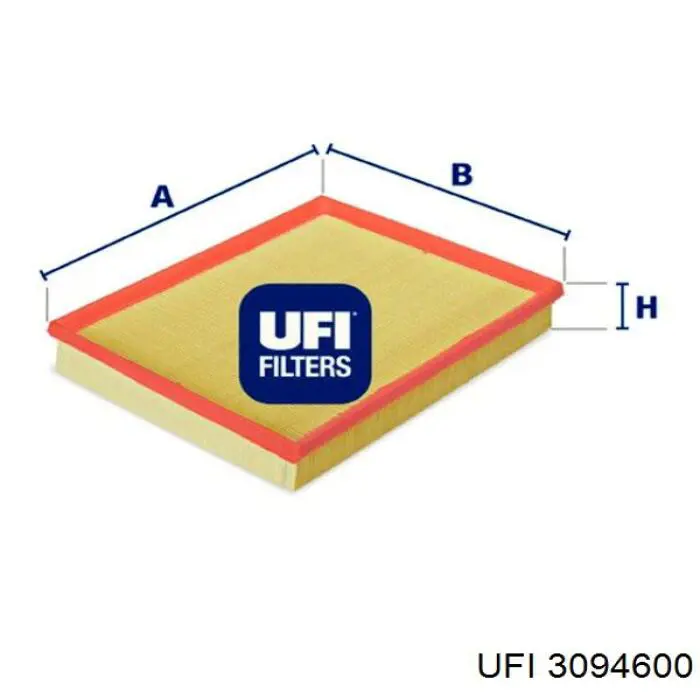 Фильтр воздушный UFI 3094600
