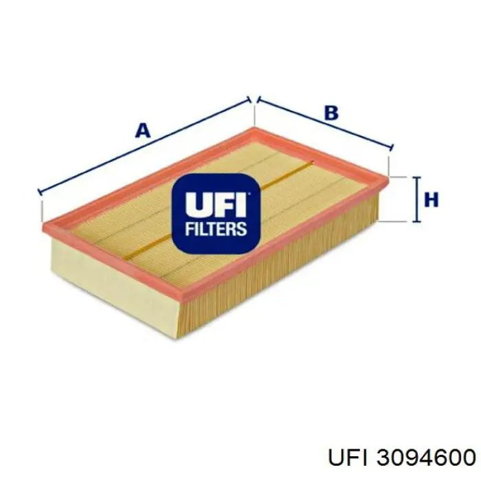 Элемент воздушного фильтра UFI 3094600 цена, от 5.86 USD