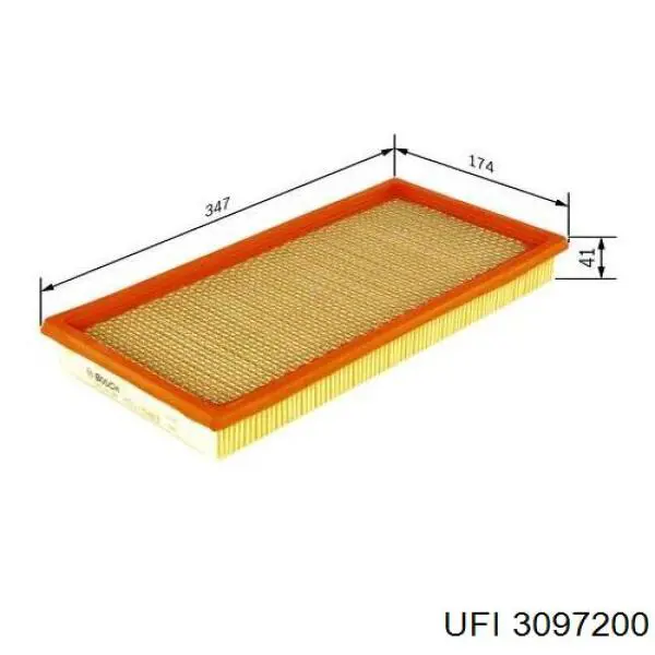 Элемент воздушного фильтра UFI 3097200 цена, от 6.13 USD