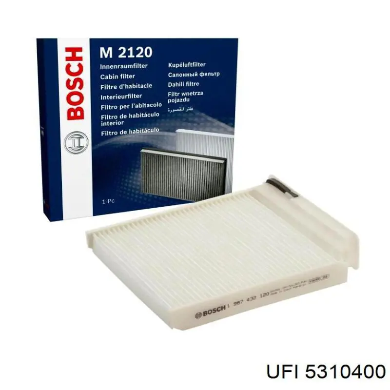 Фильтр воздушный отопителя UFI 5310400 цена, от 5.07 USD