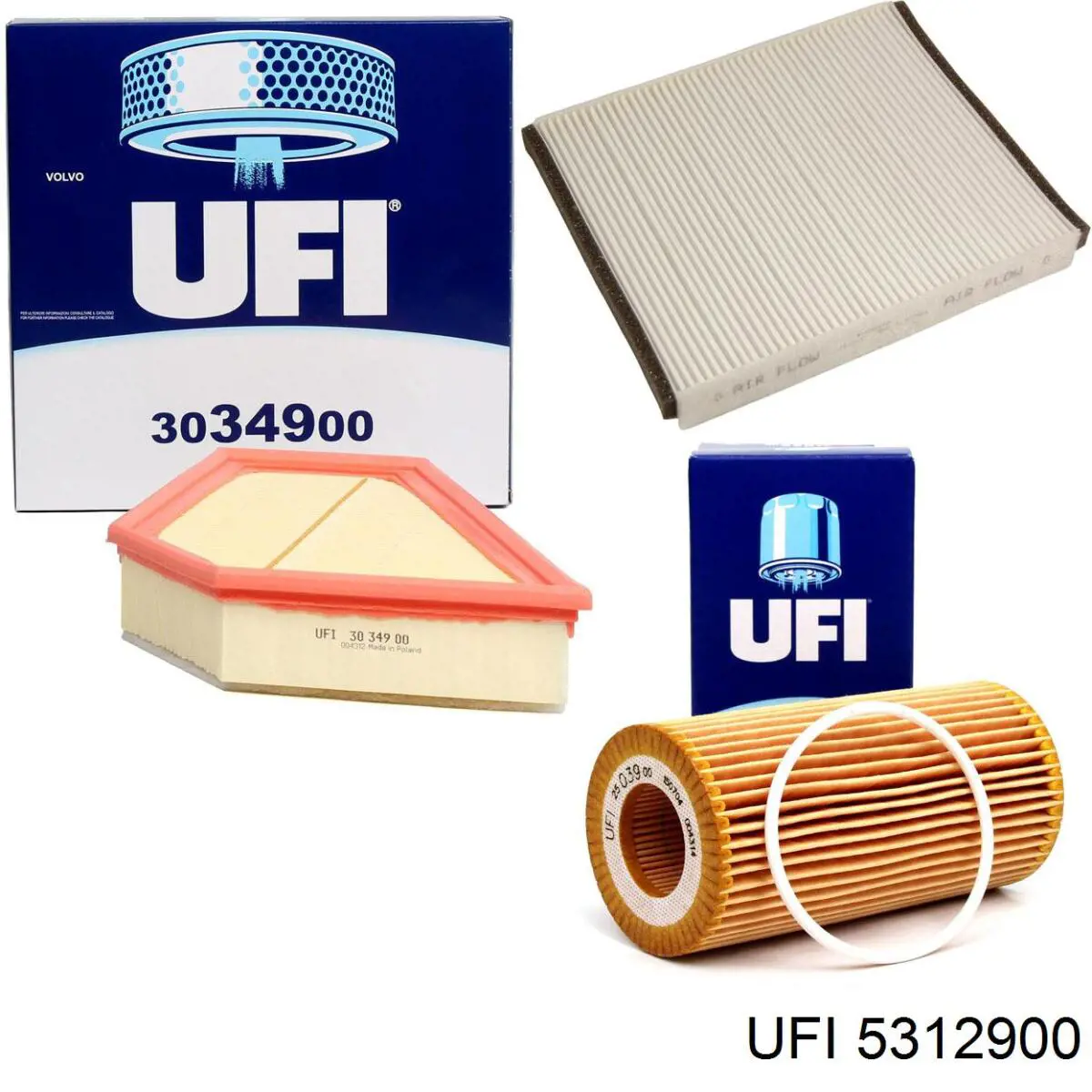 Фильтр воздушный отопителя UFI 5312900 цена, от 6.02 USD