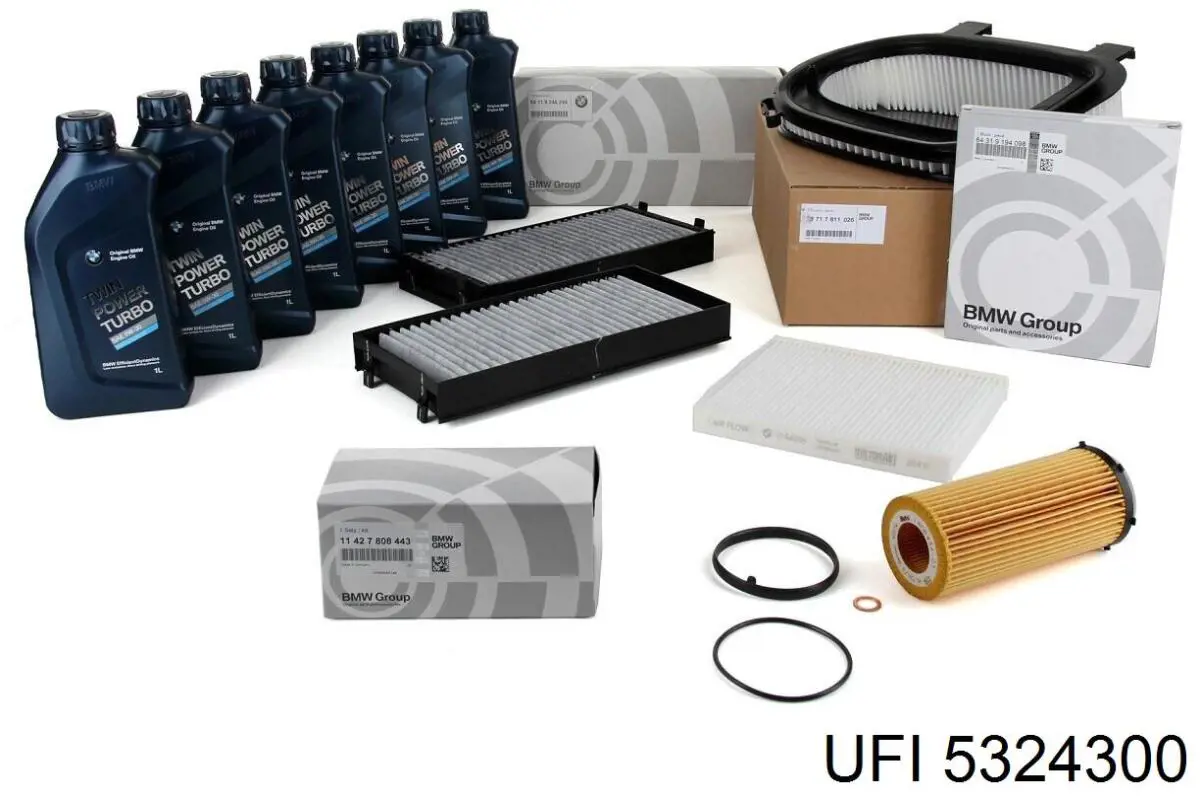 Фильтр воздушный отопителя UFI 5324300 цена, от 10.78 USD