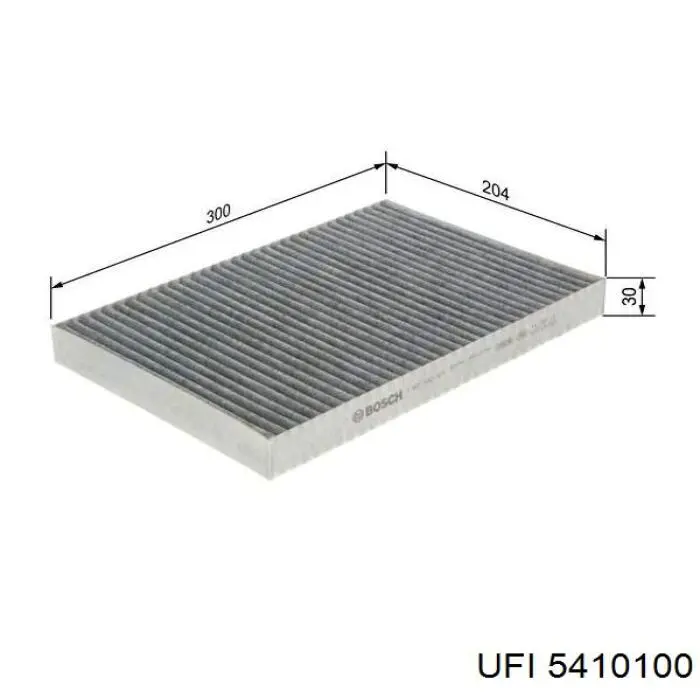 Фильтр воздушный отопителя UFI 5410100 цена, от 16.36 USD