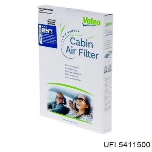 Воздушный фильтр салона UFI 5411500