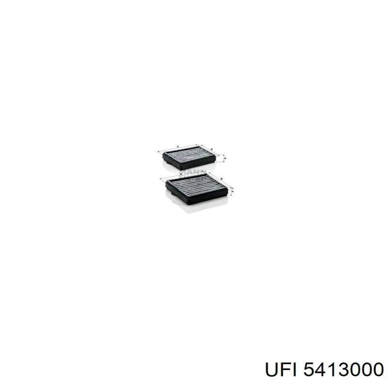 Фильтр салона 5413000 UFI