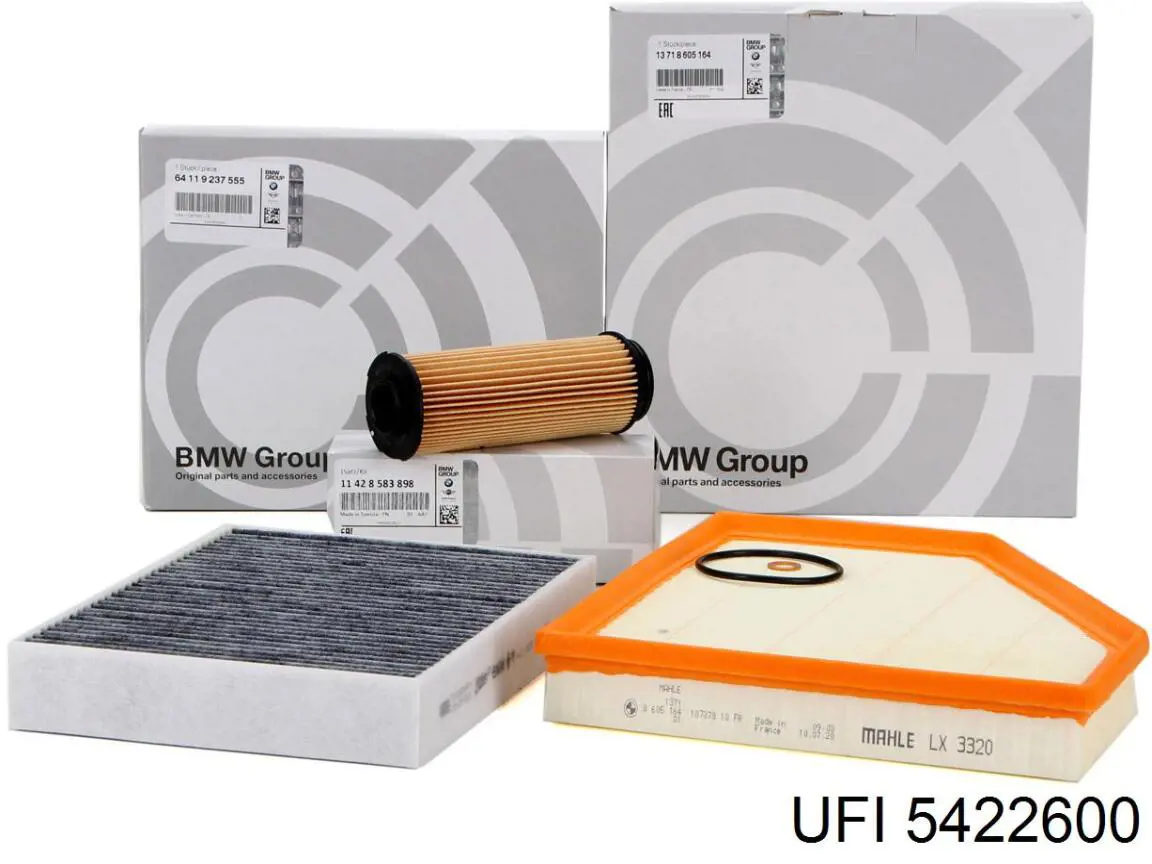 Фильтр воздушный отопителя UFI 5422600 цена, от 16.68 USD