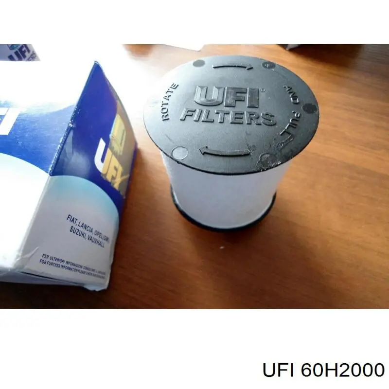 Фильтр тонкой очистки топлива UFI 60H2000 цена, от 15.03 USD