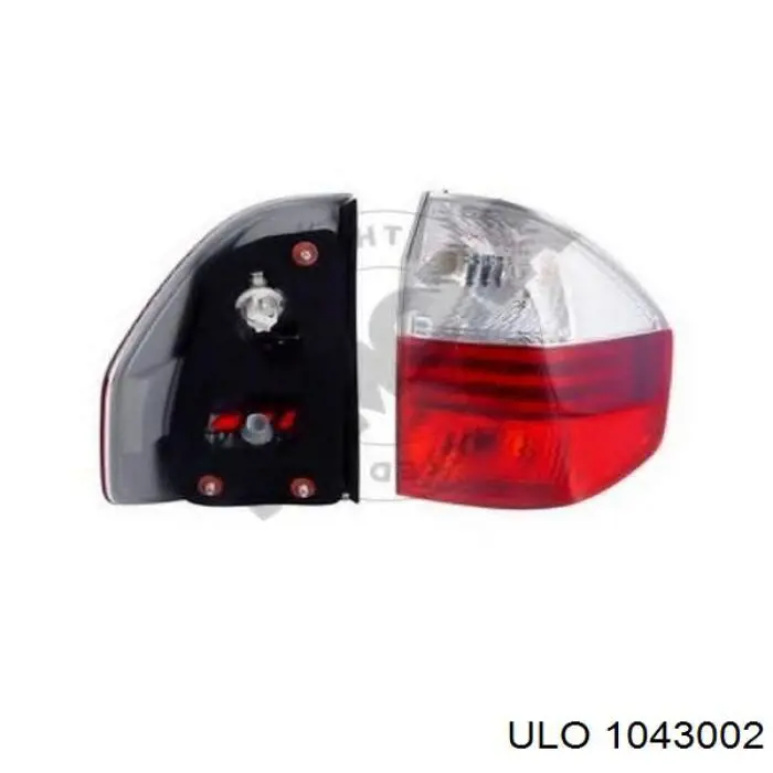 1043002 ULO фонарь задний правый внешний