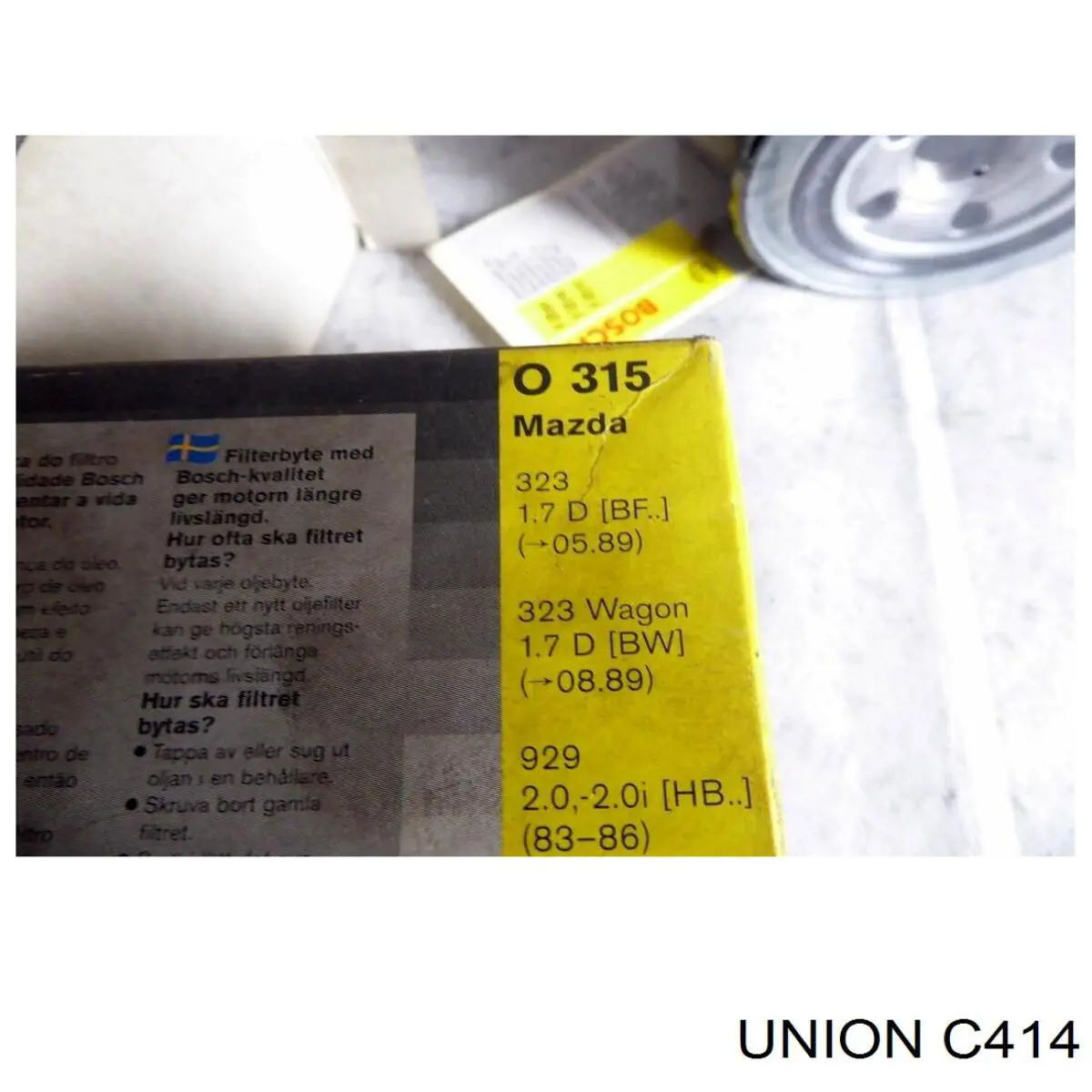 Фильтр очистки масла центробежный Union C414 цена, от 5.19 USD