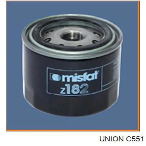 C551 Union Масляный фильтр двигателя