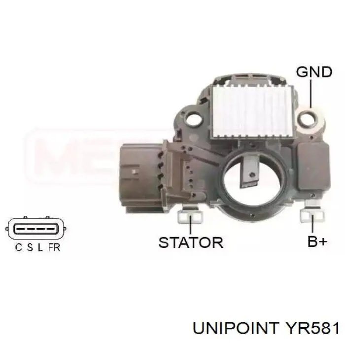 YR581 Unipoint Реле-регулятор напряжения