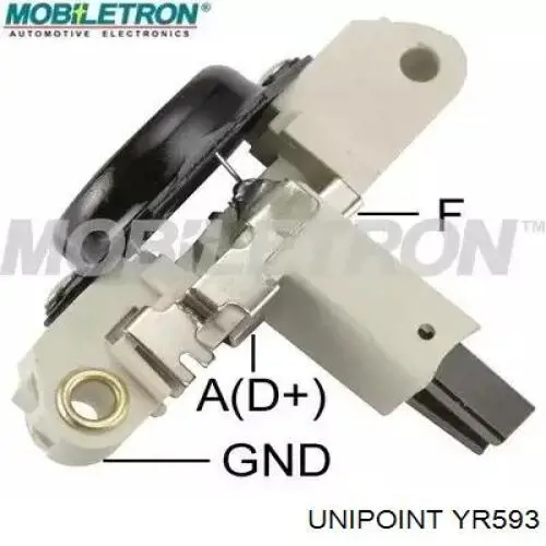YR593 Unipoint реле-регулятор генератора (реле зарядки)