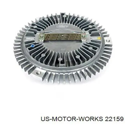 22170 US Motorworks вискомуфта (вязкостная муфта вентилятора охлаждения)
