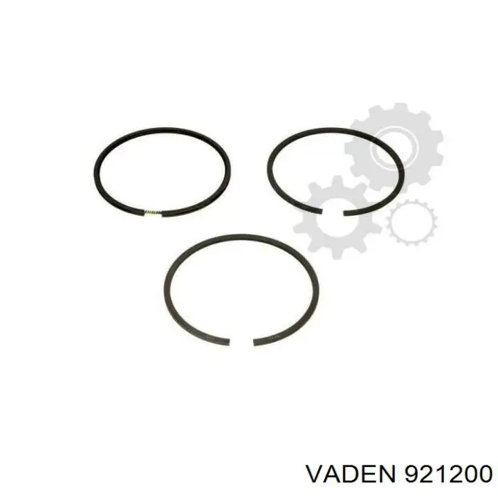 921200 Vaden кольца поршневые компрессора на 1 цилиндр, std