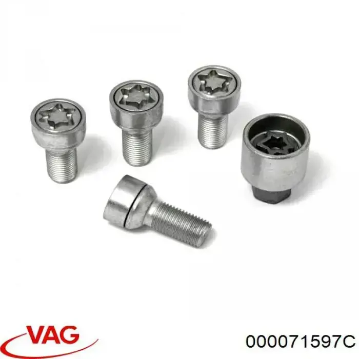 Купить Гайки колесные Шкода Октавия III A7 5E3, NL3, NR3