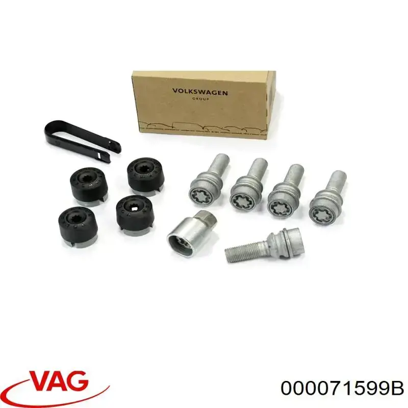 Болт колесный  Volkswagen Transporter T5 автобус (7HB, 7HJ, 7EB, 7EJ) (2003 - 2016) цена, от 113.88 USD