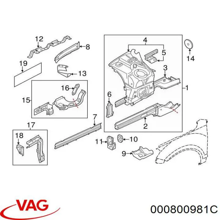 000800981C VAG 