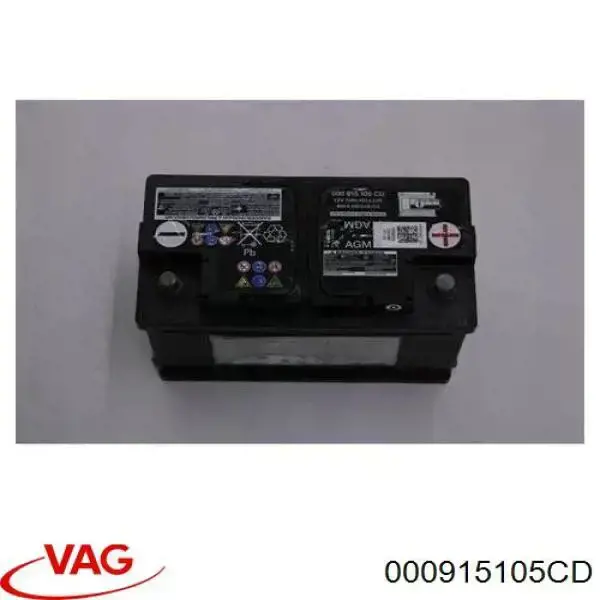 Аккумулятор VAG 000915105CD