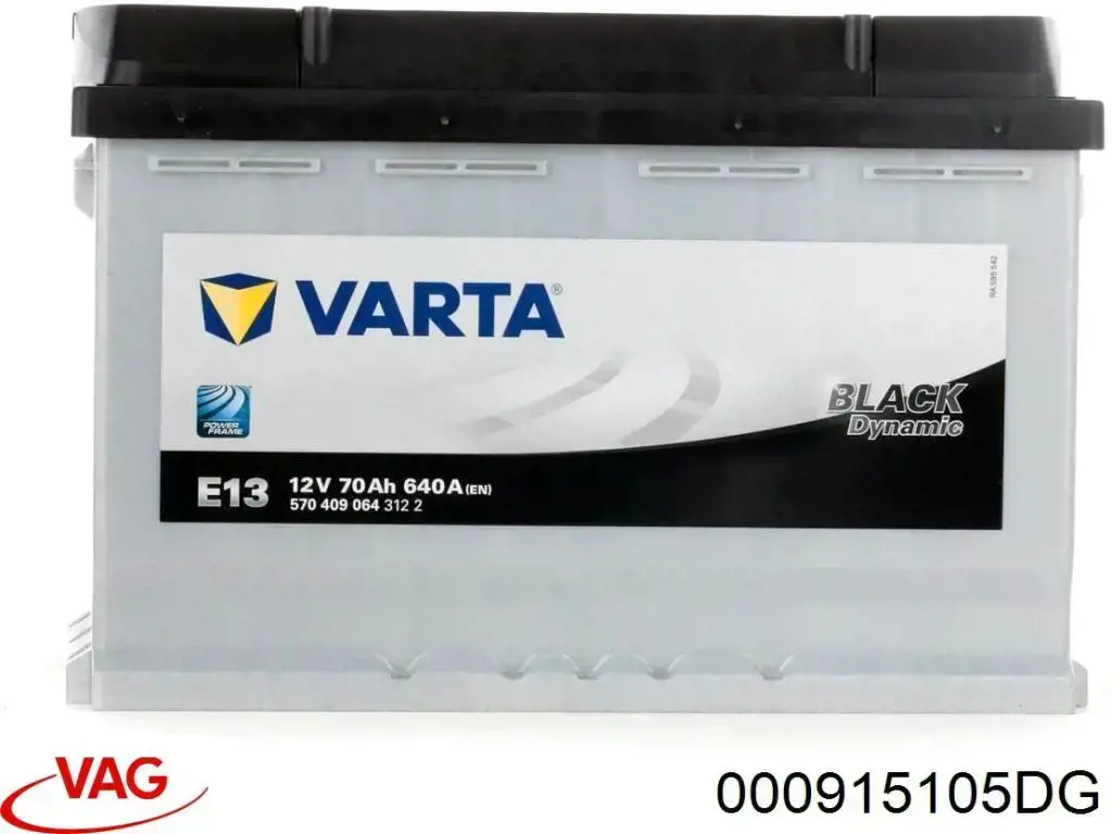 000915105DG VAG Аккумуляторная батарея