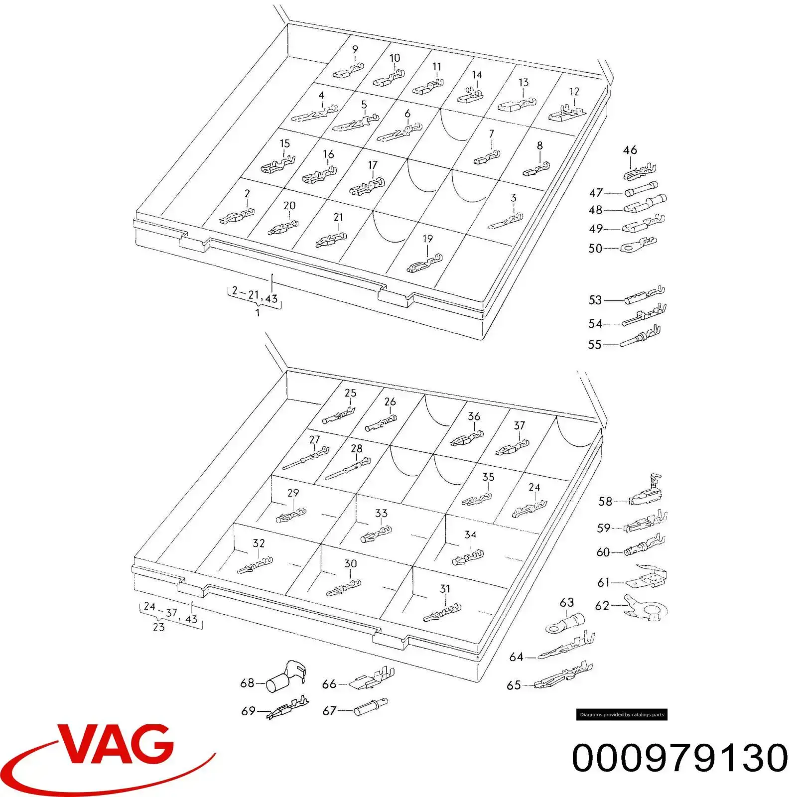  VAG 000979130 цена, от 6.01 USD