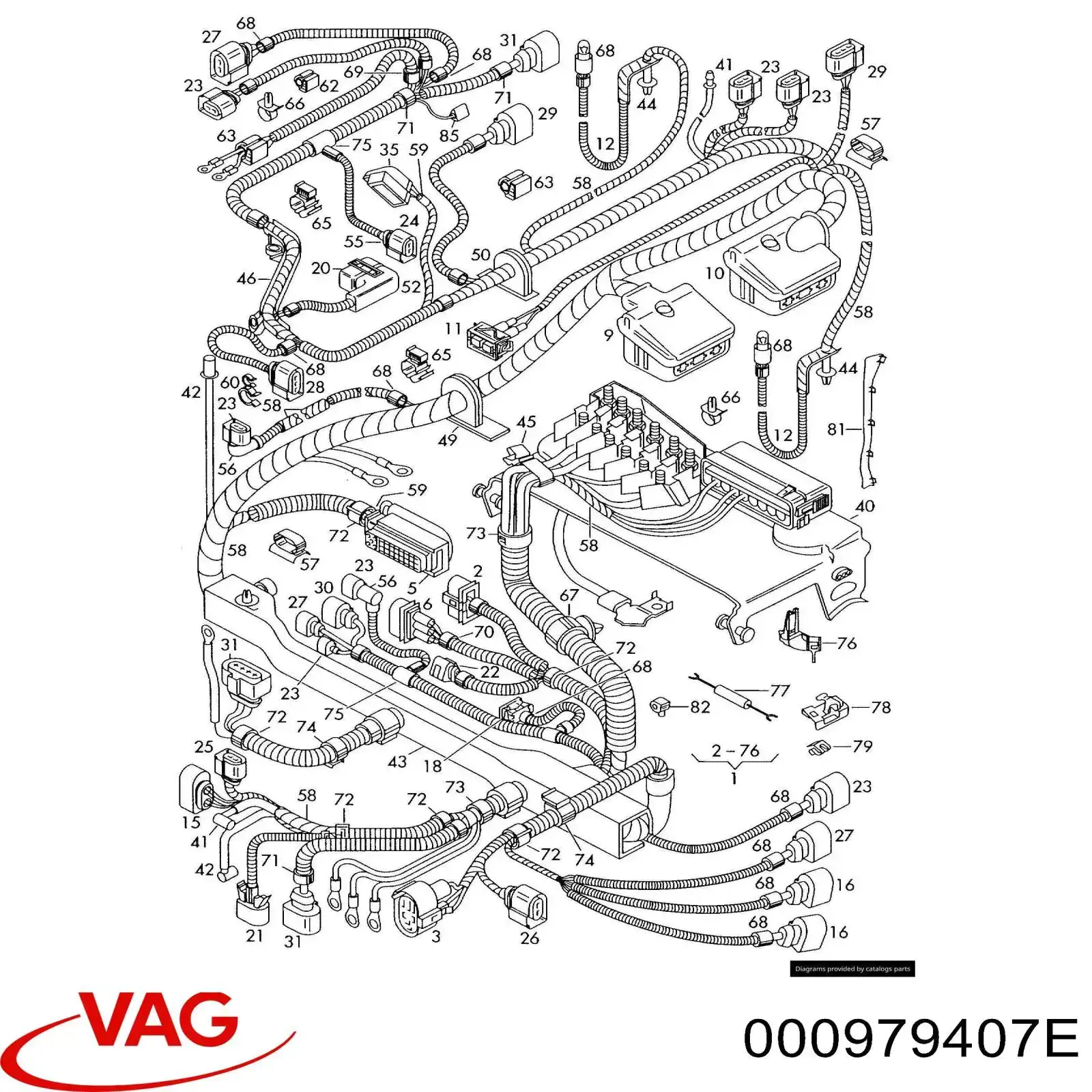  VAG 000979407E цена, от 14.54 USD