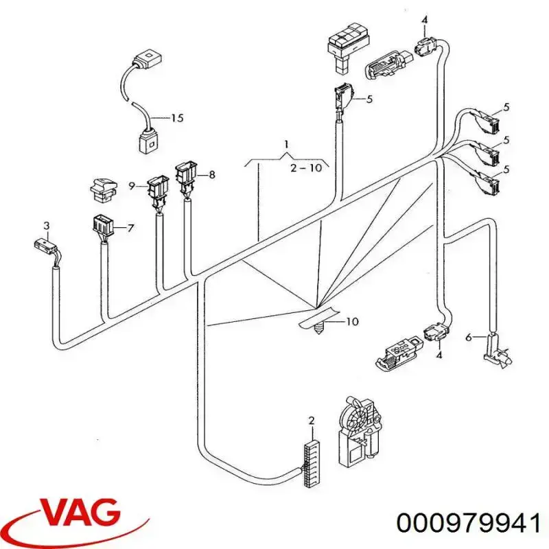  VAG 979941 цена, от 3.91 USD