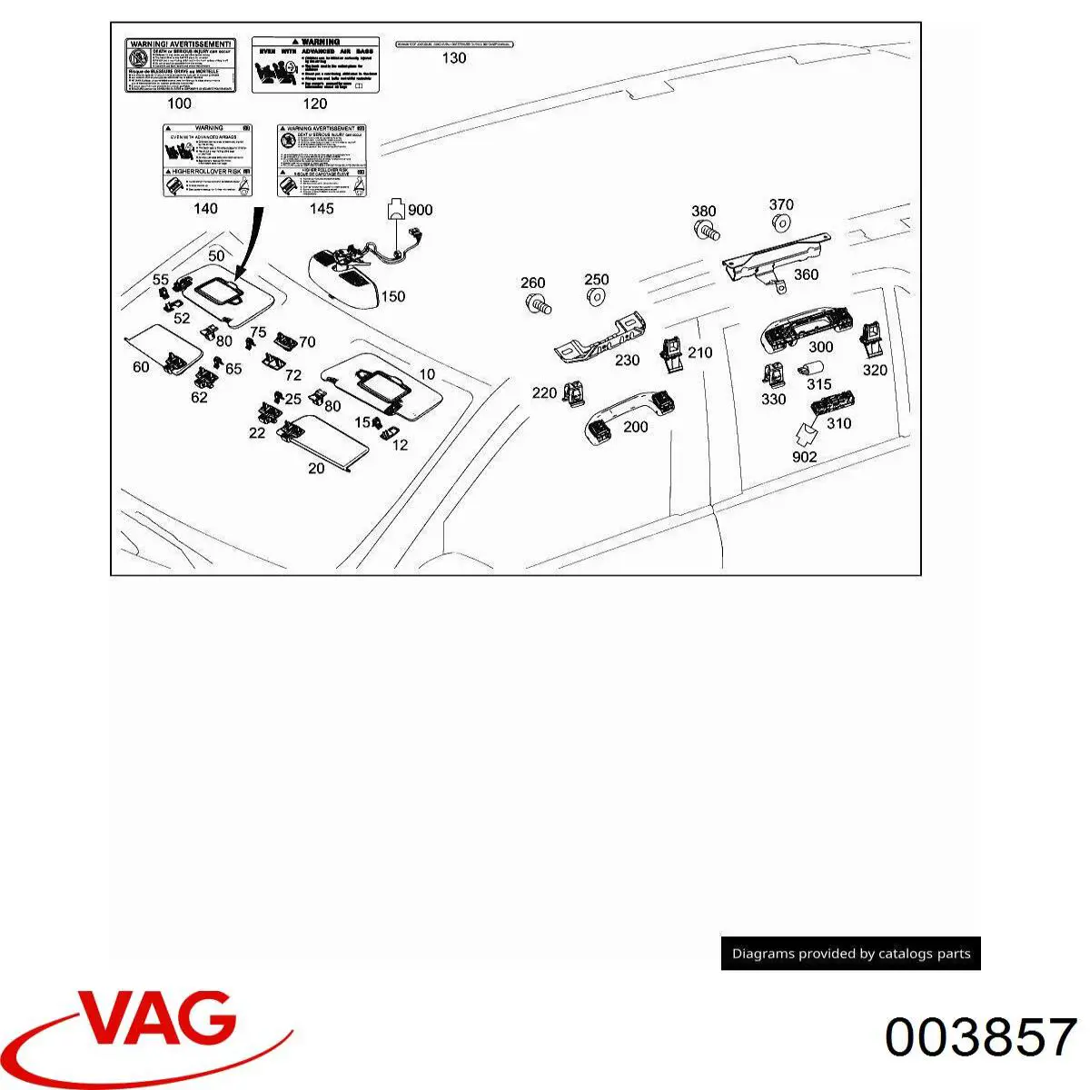  VAG 003857 цена, от 6.33 USD