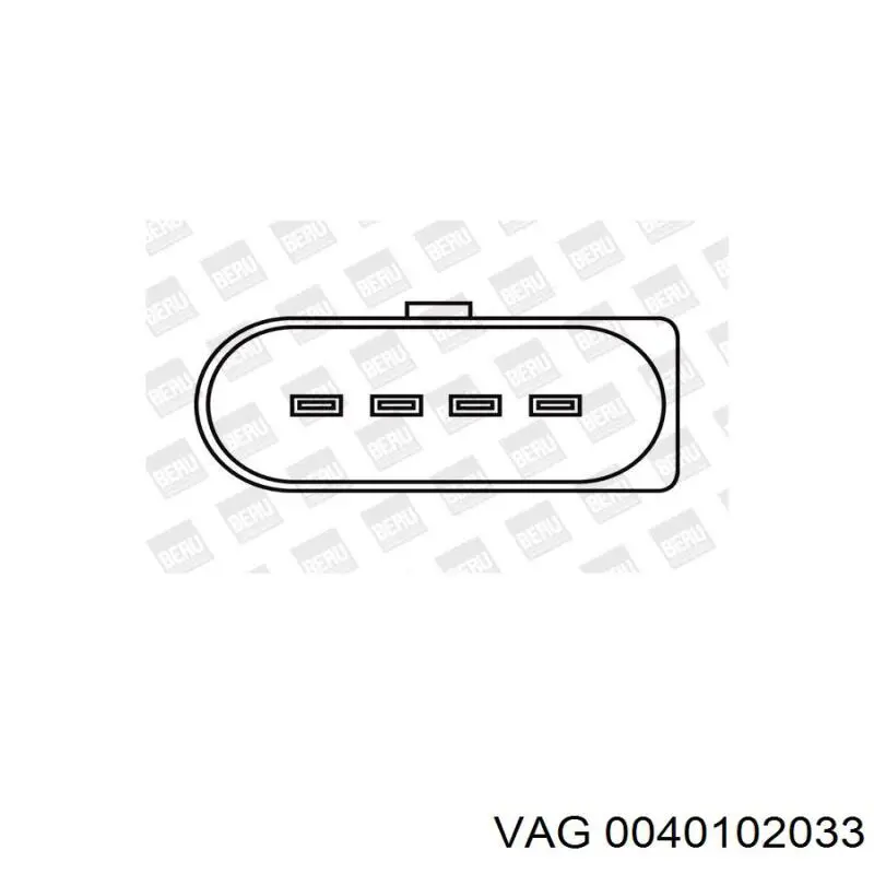 Купить 0040102033 VAG Катушка зажигания