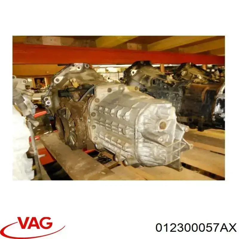 012 300 057 AX VAG caixa de mudança montada (caixa mecânica de velocidades)