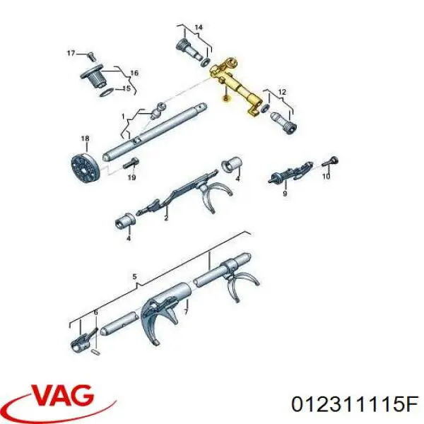  VAG 012311115F цена, от 18.83 USD