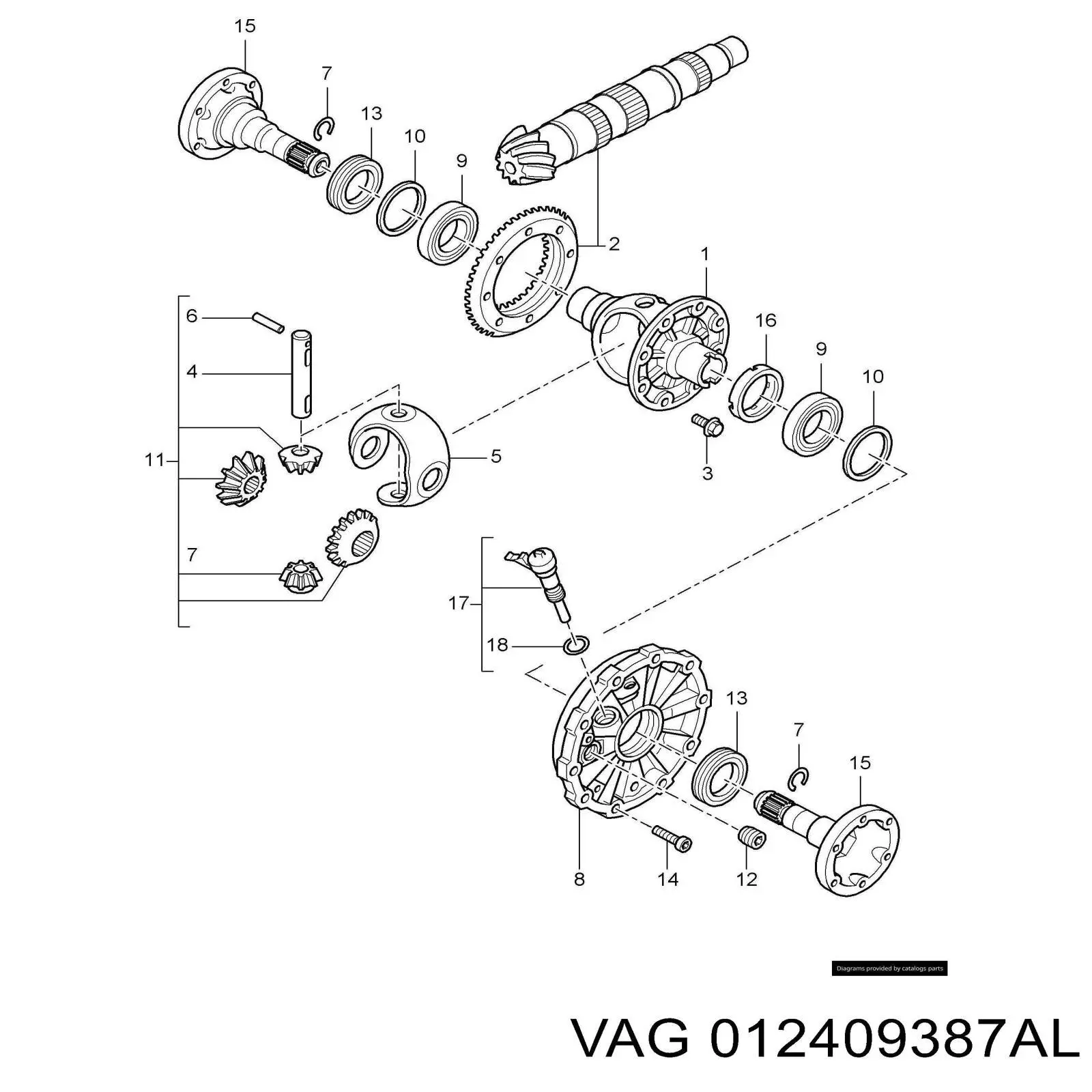 Купить 012409387AL VAG 