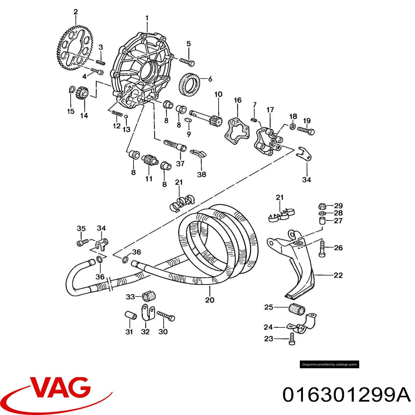  VAG 016301299 цена, от 2.20 USD