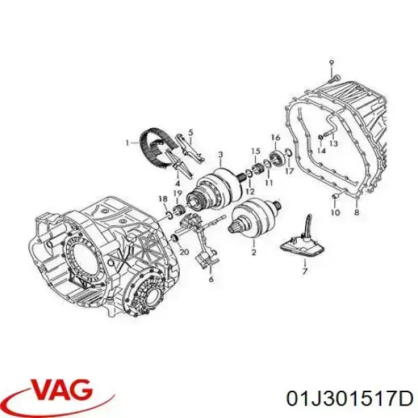 Купить 3G301001 AND Фильтр автоматической коробки передач