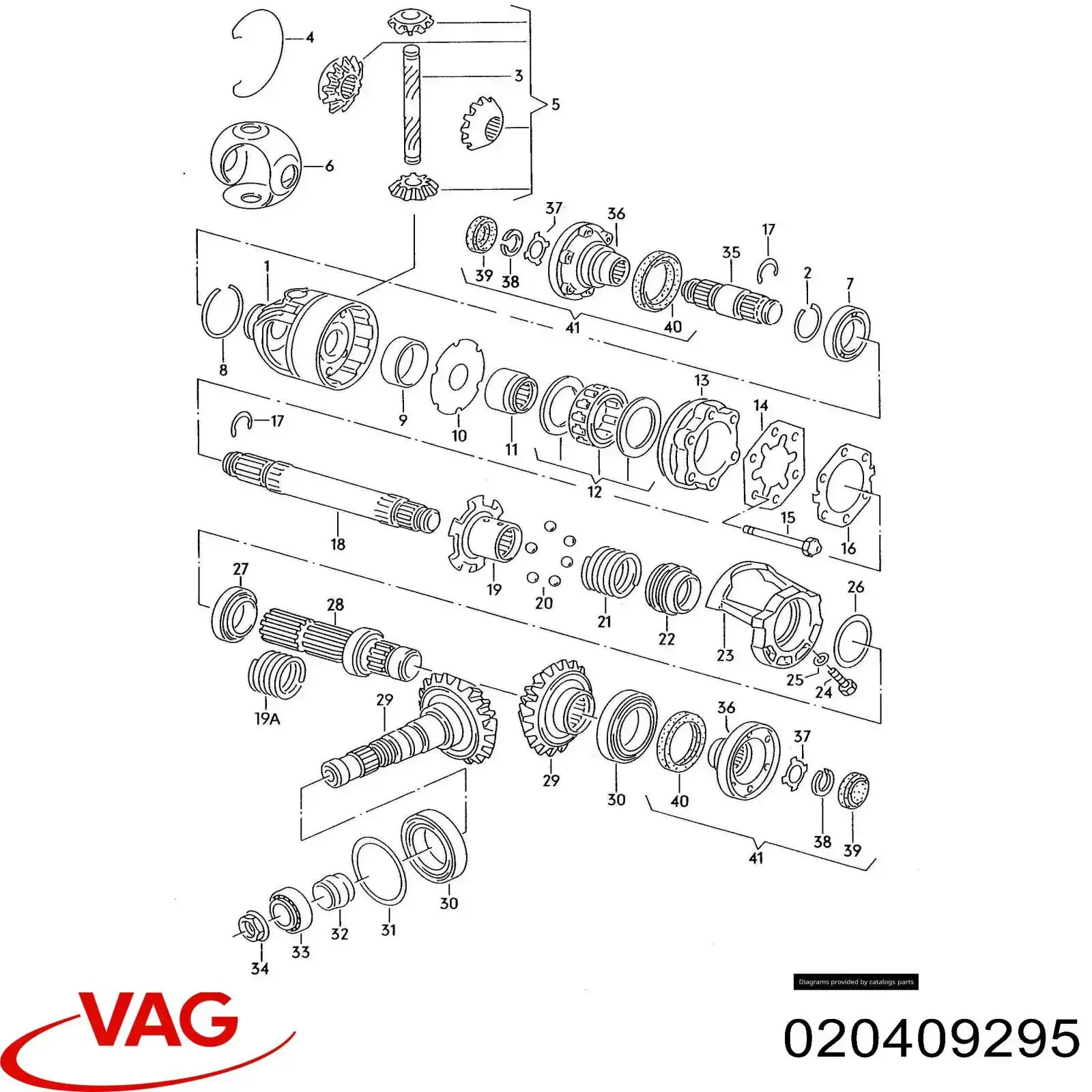 Купить 020409295 VAG 