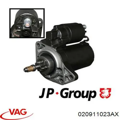 Стартер VAG 020911023AX цена, от 79.34 USD