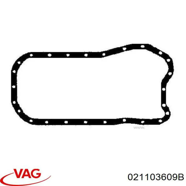 Прокадка масляого картера поддона VAG 021103609B цена, от 39.62 USD