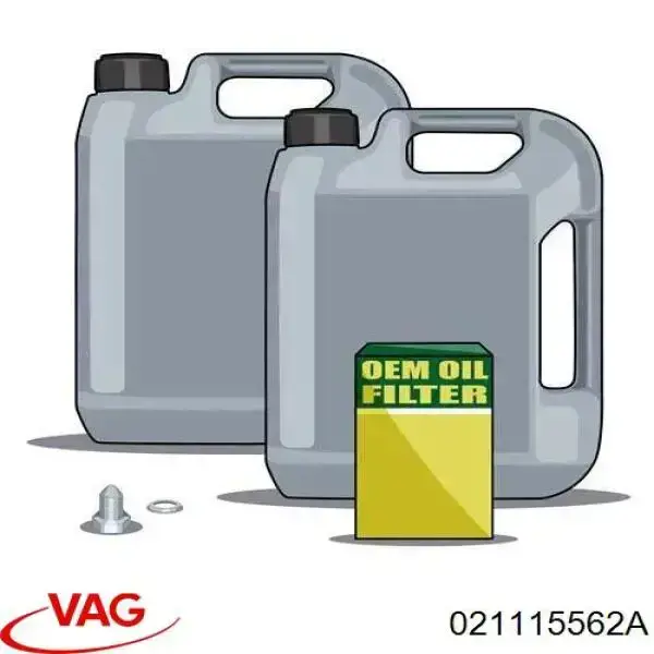 Фильтр масла VAG 021115562A