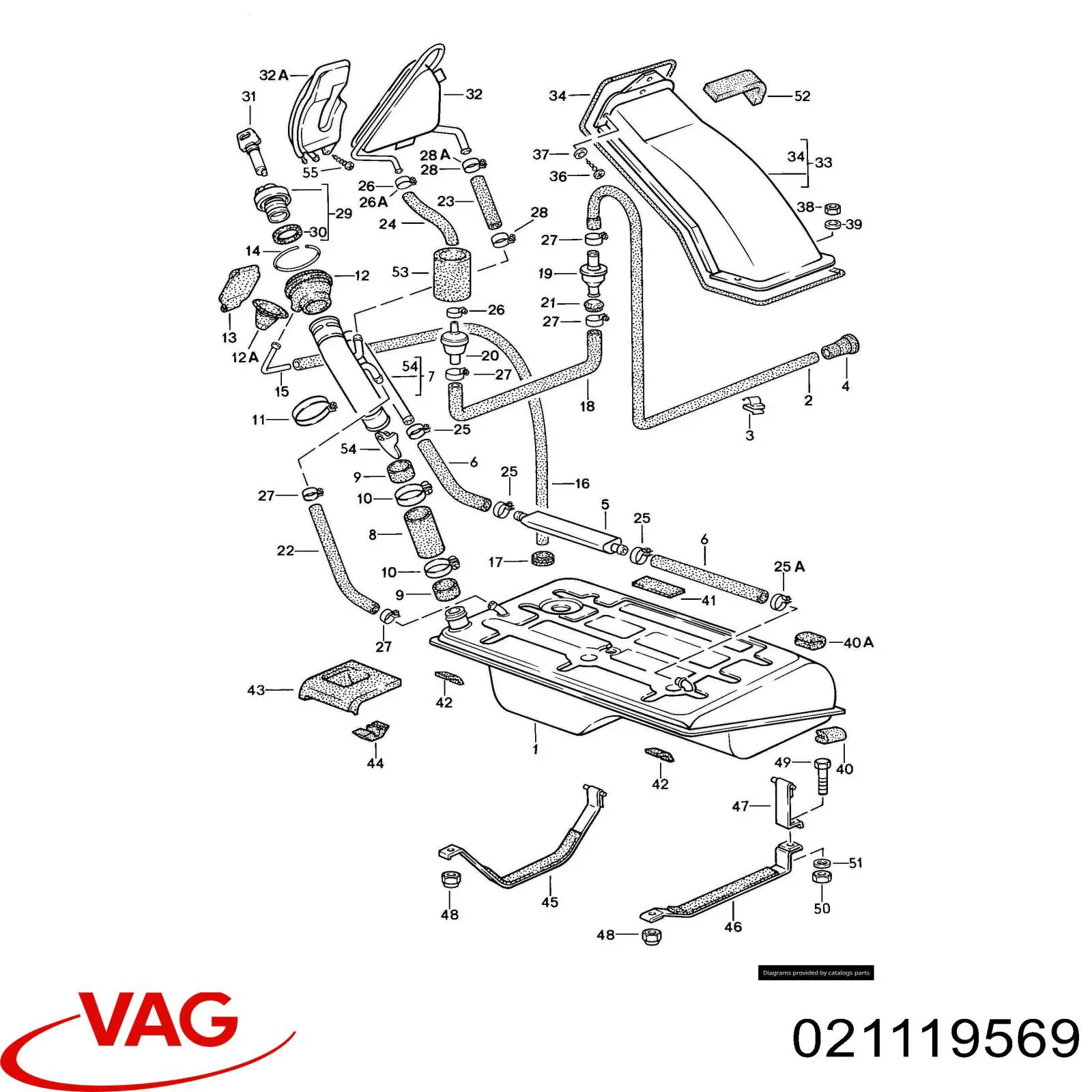  VAG 021119569 цена, от 38.95 USD