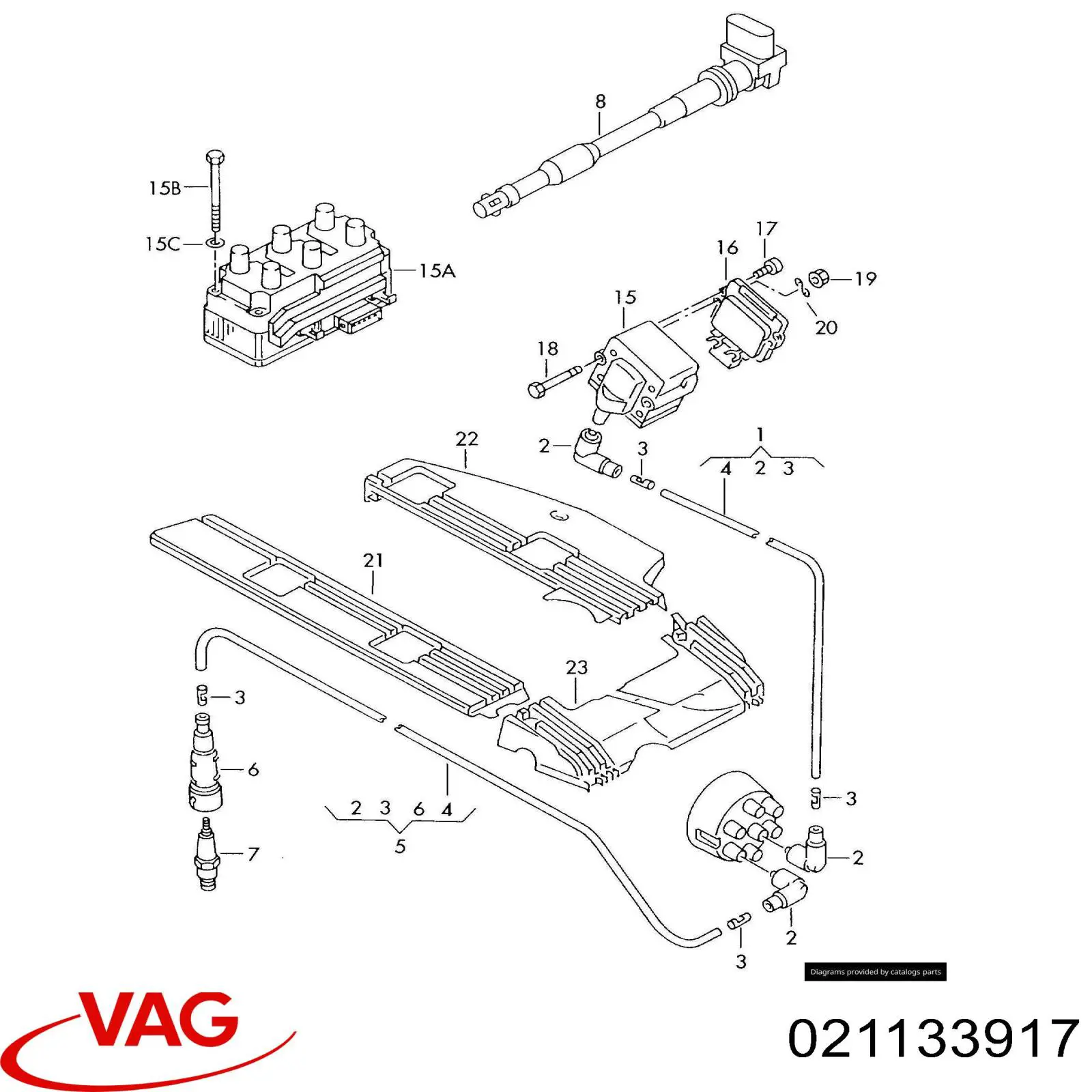  VAG 021133917 цена, от 14.16 USD