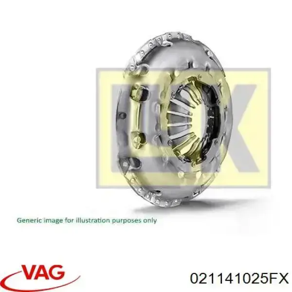 Лепестковая корзина сцепления VAG 021141025FX цена, от 33.27 USD